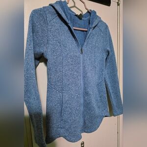 Eddie Bauer Cozy Blue Teddy Jacket